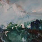 long walk/2007/aquarell
