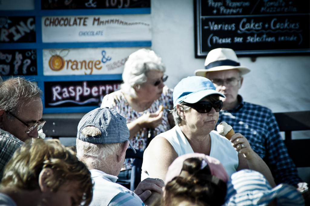 Tourists enjoying their break (2011)