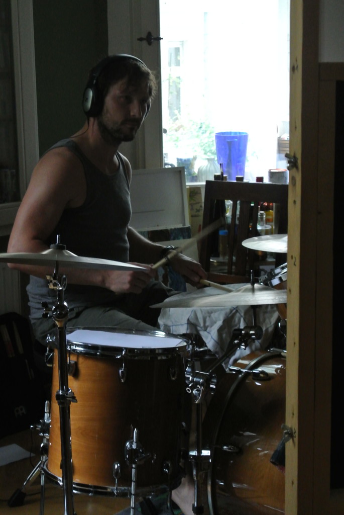 Marco on his kit